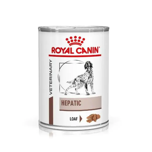Роял Канин Hepatic - Консервированный корм для собак при заболеваниях печени (паштет)