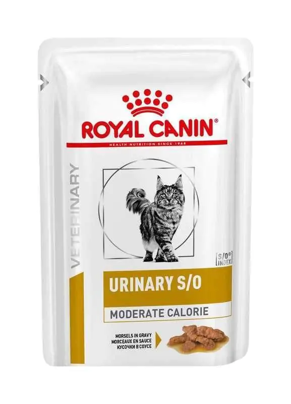Роял Канін Urinary S/O Moderate calorie - Консервований корм для стерилізованих котів при захворюваннях нижніх сечовивідних шляхів