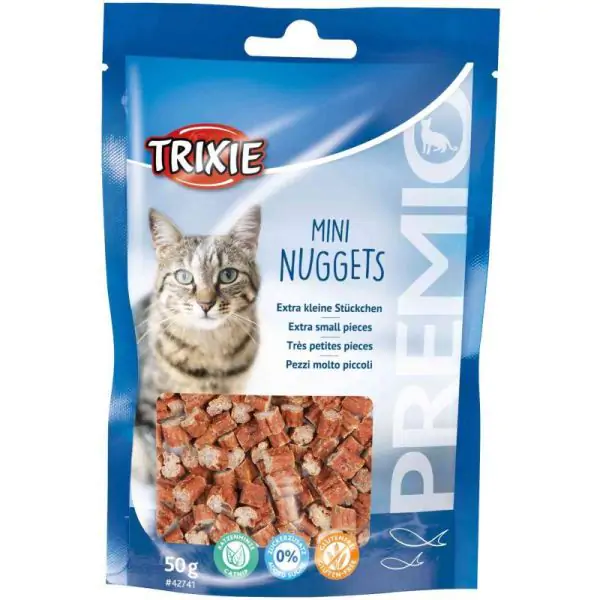 Трикси Trainer Snack Mini Nuggets - Лакомство с тунцом и птицей для котов