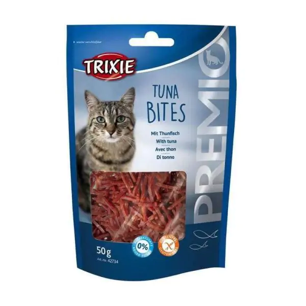 Тріксі PREMIO Tuna Bites - Ласощі з тунцем та птахом для котів