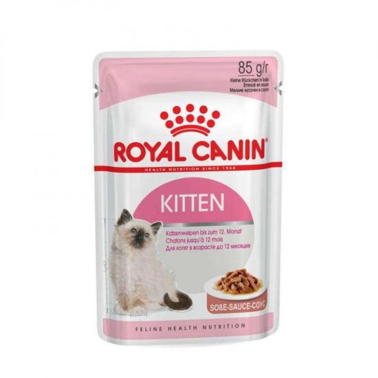 Royal Canin (Роял Канин) Kitten Instinctive - Консервированный корм для котят (кусочки в соусе)