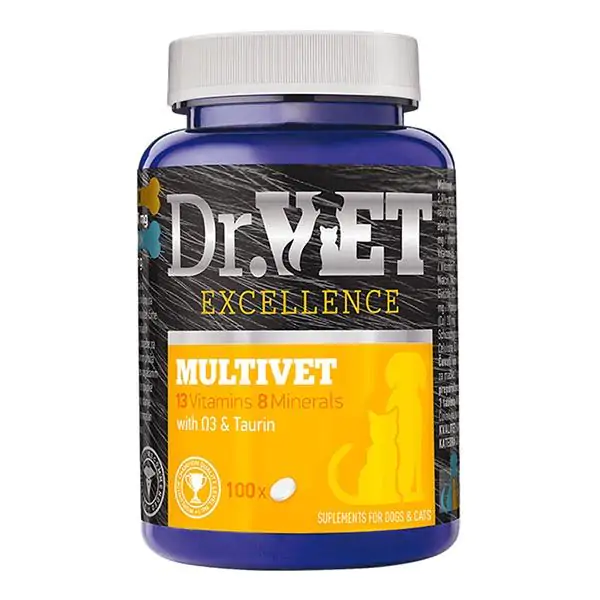 Multivet (Мультивет) – мультивитамины для собак и кошек