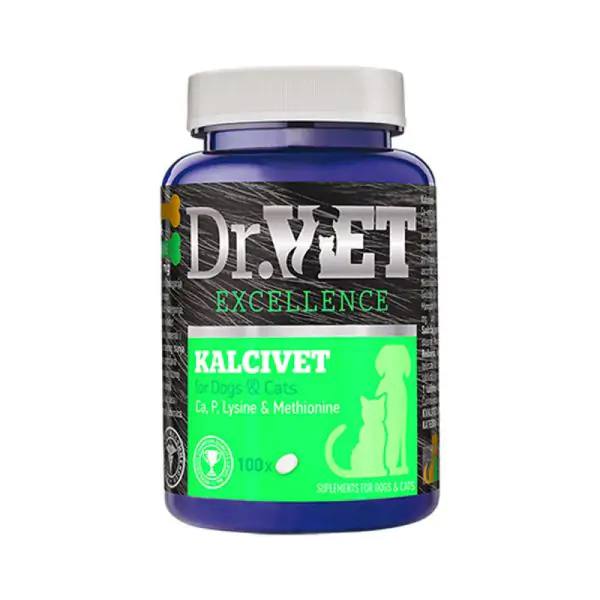 Kalcivet (Кальцивет) - минеральная добавка для собак и кошек с витаминами и аминокислотами