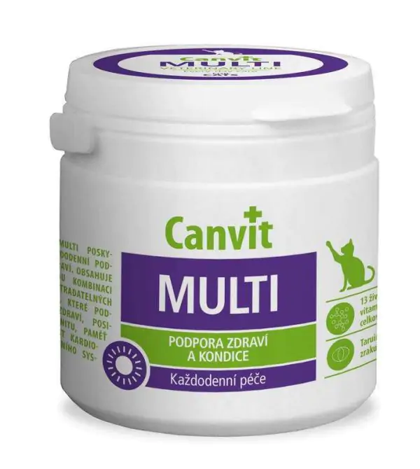 Канвіт MULTI - Мультивітамінна добавка для здорового життя котів