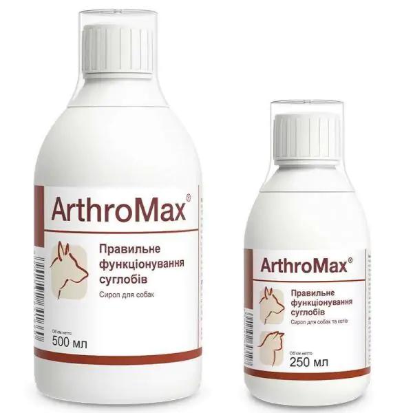 Dolfos (Дольфос) ArthroMax - Сироп АртроМакс для суглобів із глюкозаміном і хондроітином для собак і котів