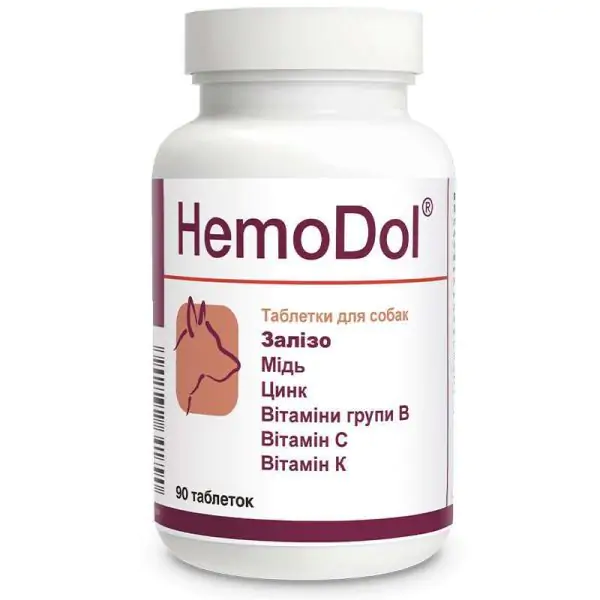 Dolfos (Дольфос) HemoDol - Вітамінний комплекс ГемоДол для поліпшення процесів кровотворення в собак